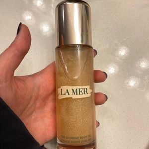 La Mer glowing body oil